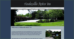 Desktop Screenshot of healesville-motor-inn.com.au